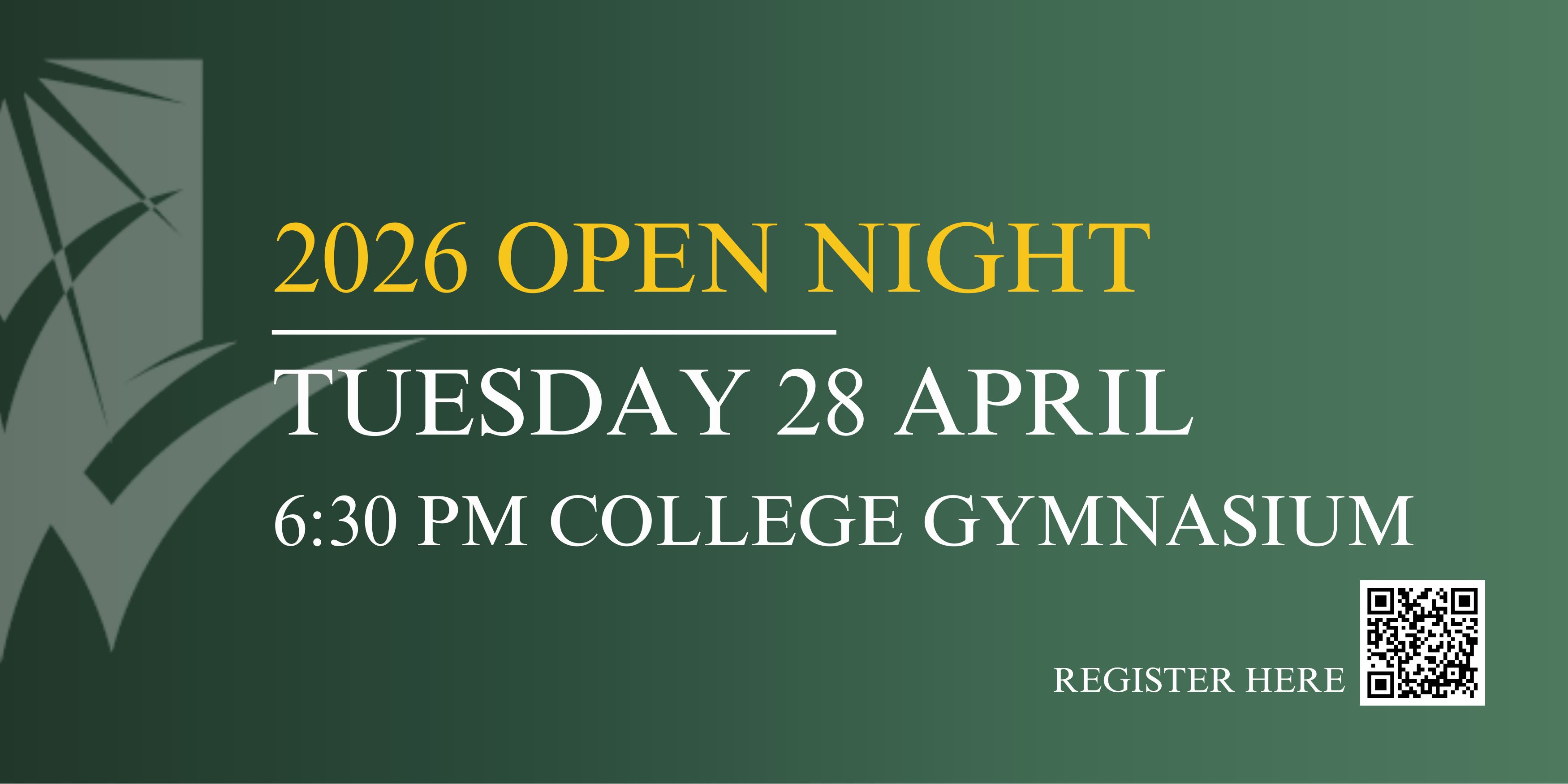 Open Night 2026